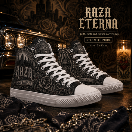 Reina de la Raza High Tops