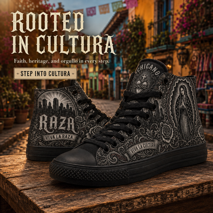 Reina de la Raza High Tops