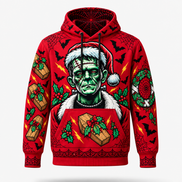 Romance de Ultratumba – Crimson Christmas Hoodie