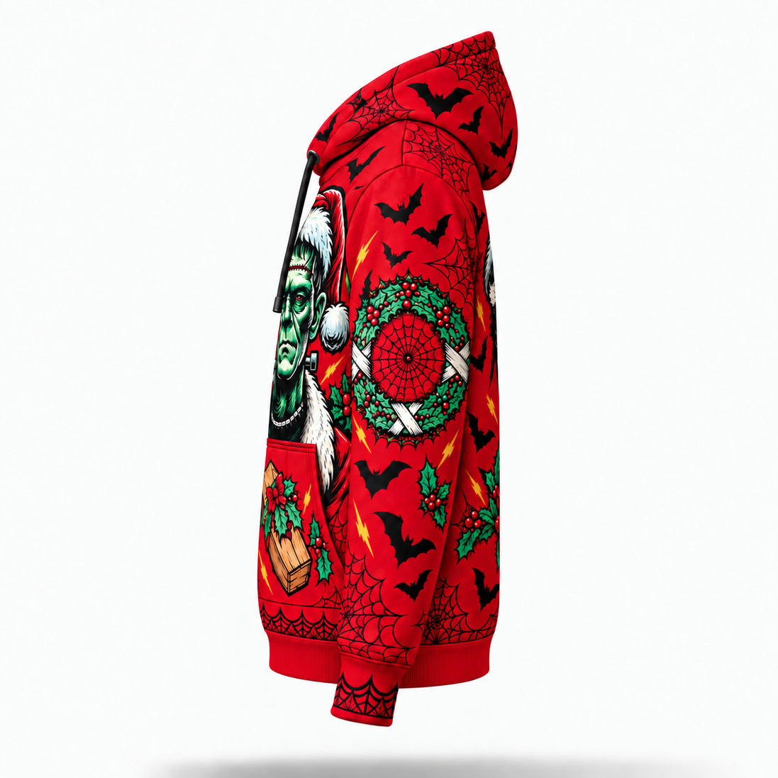 Romance de Ultratumba – Crimson Christmas Hoodie