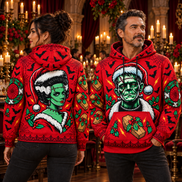 Romance de Ultratumba – Crimson Christmas Hoodie