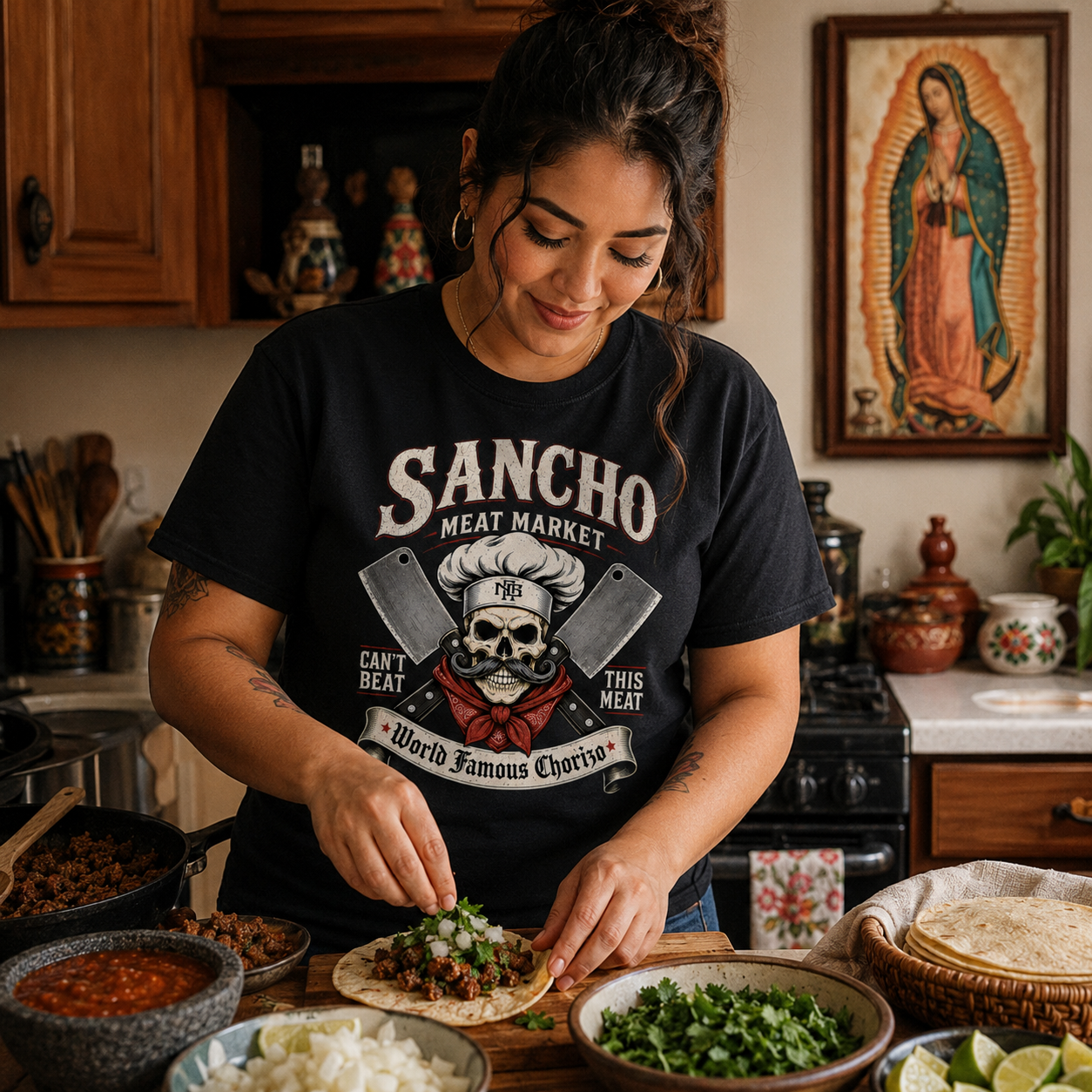Sancho Meat Market T Shirt