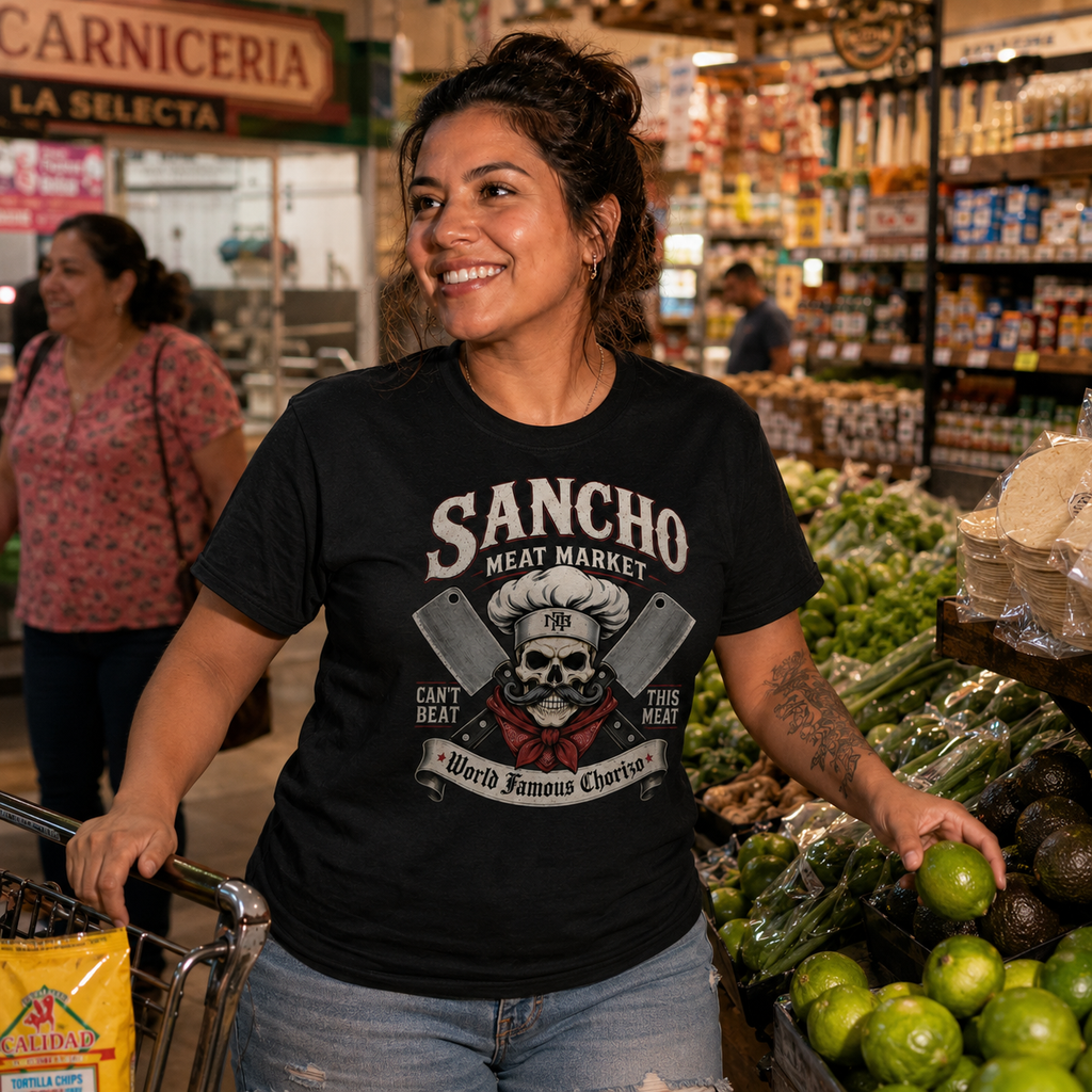 Sancho Meat Market T Shirt