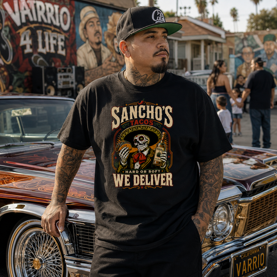 Sancho_s Hard Or Soft We Deliver T Shirt