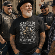 Sancho's Muffler Vintage Greaser T Shirt