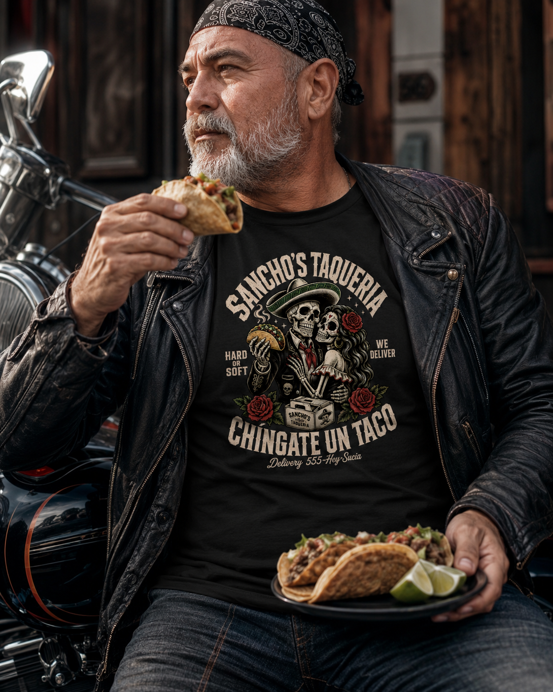 Sancho's Taqueria Old Skool T Shirt