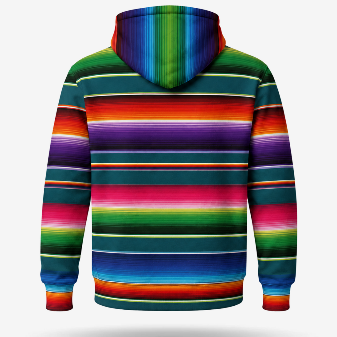 Serape Sol Fiesta Hoodie
