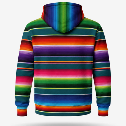 Serape Sol Fiesta Hoodie