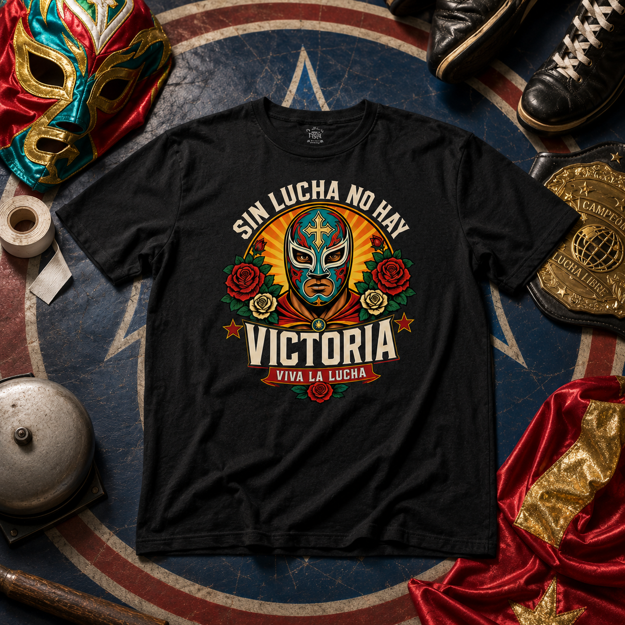 Sin Lucha No Hay Victoria Viva La Lucha T Shirt