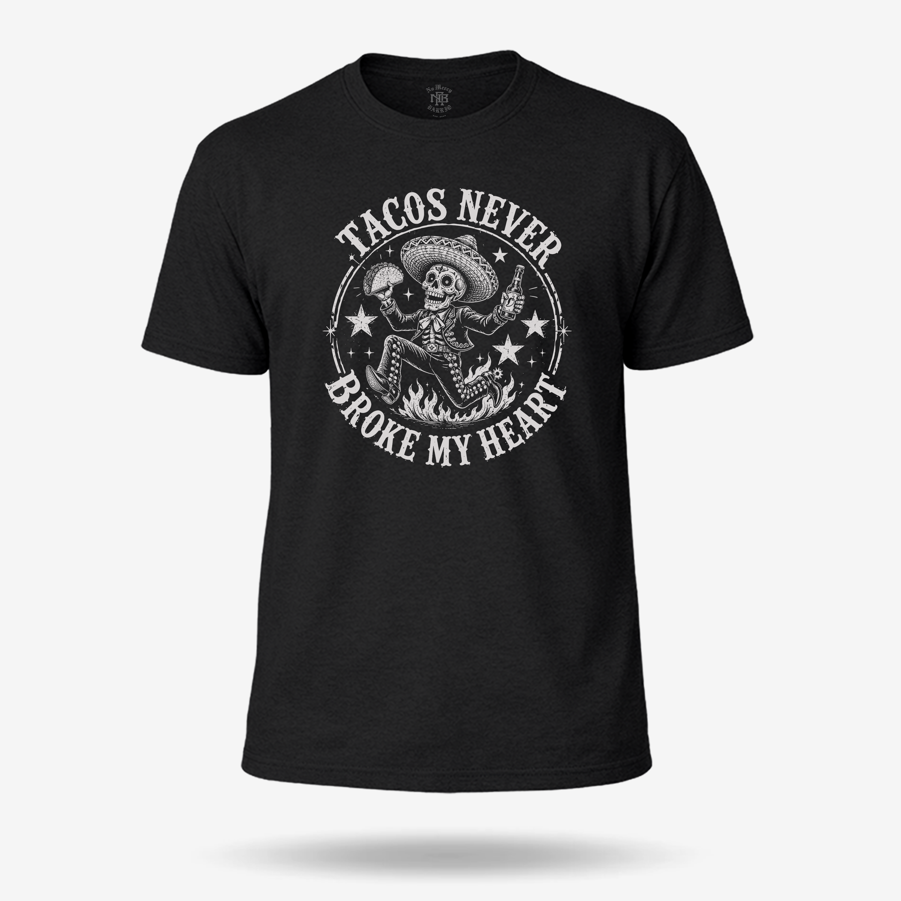 Tacos Never Broke My Heart Old School T Shirt