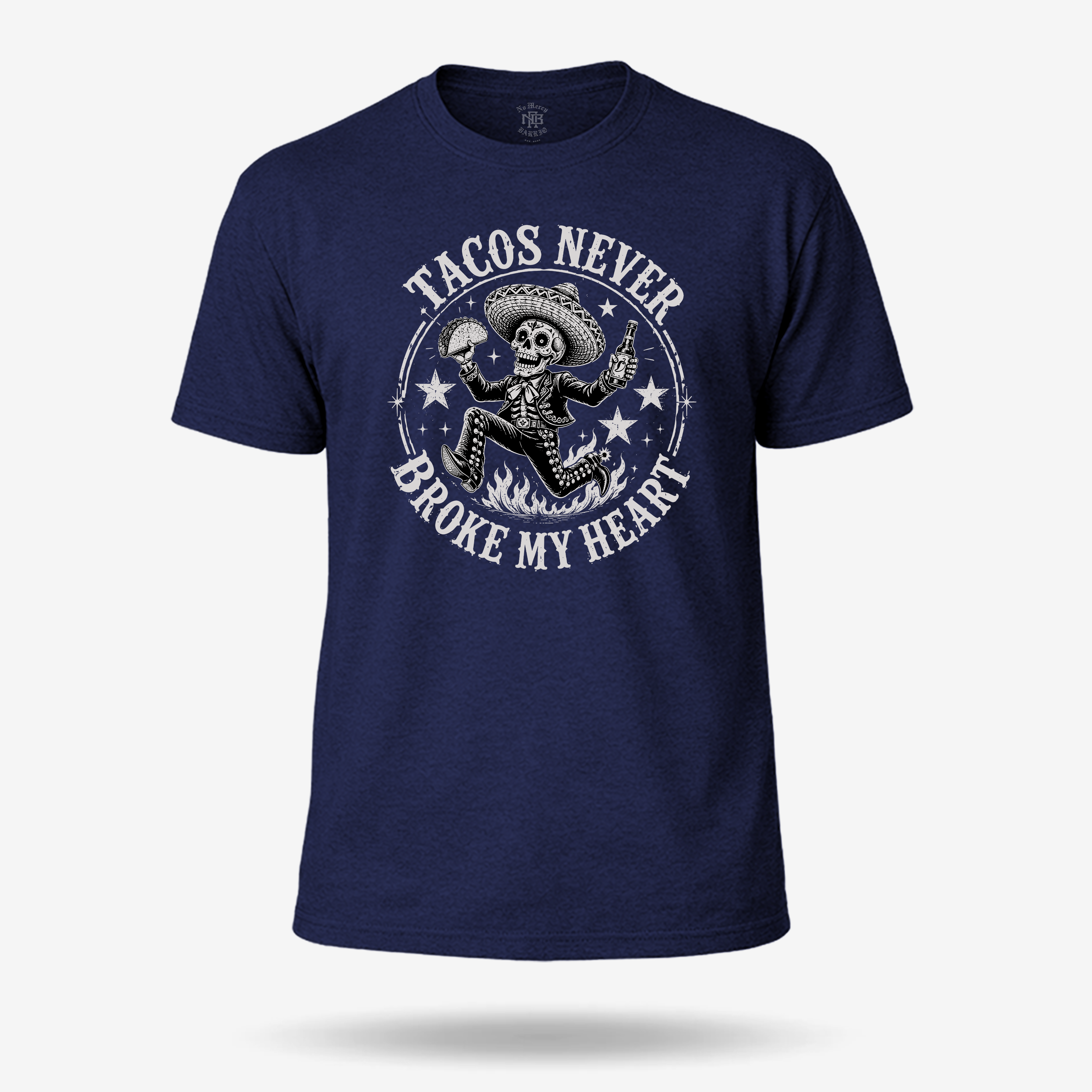 Tacos Never Broke My Heart Old School T Shirt