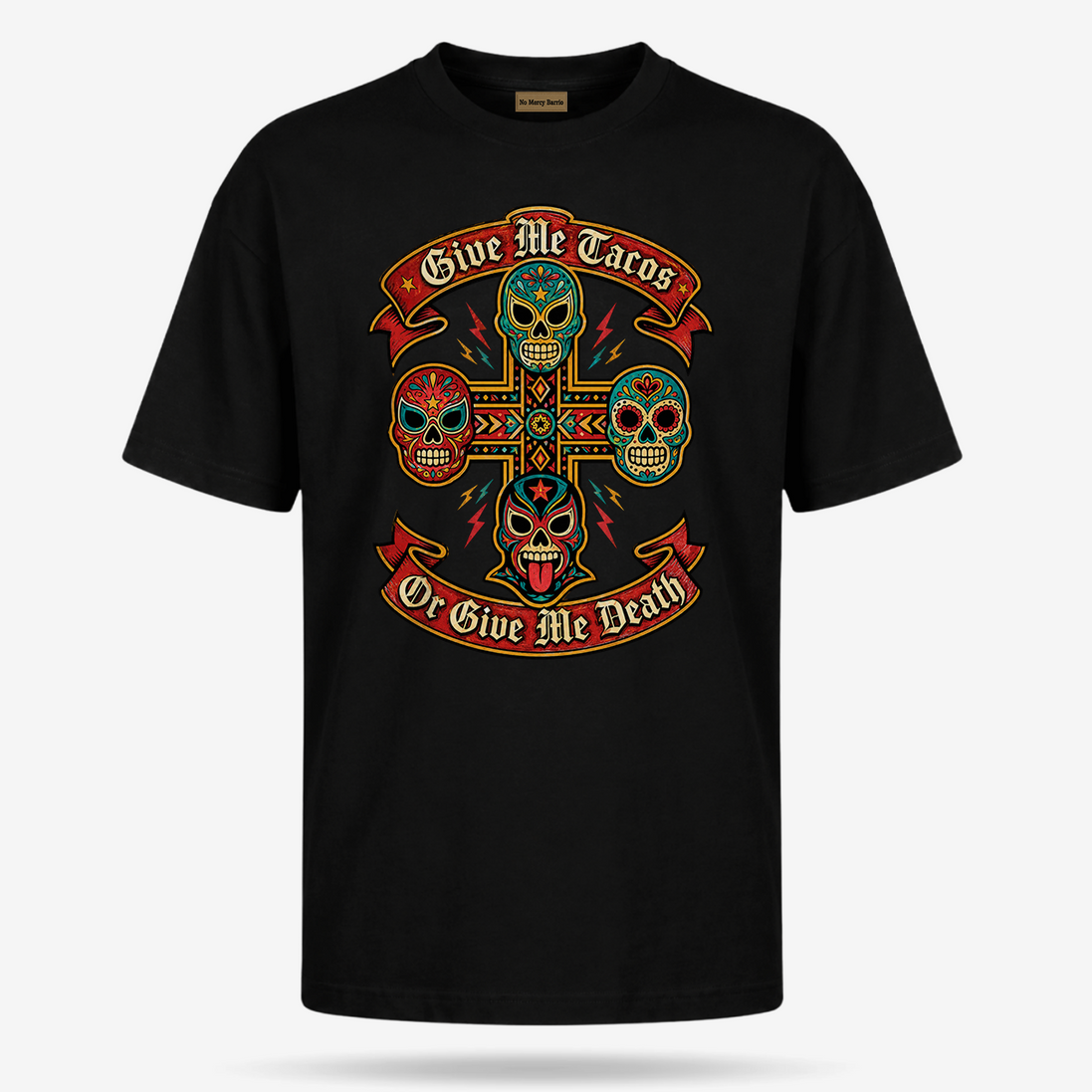 Tacos O Muerte Luchador T Shirt