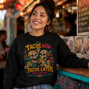 Tacos Por Vida Calavera Sweater