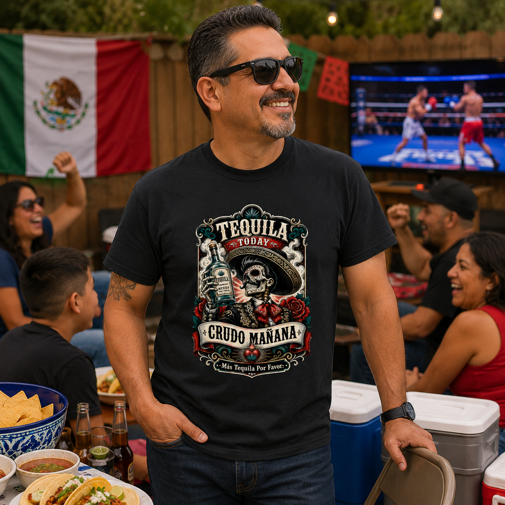 Tequila Today Crudo Mañana T Shirt