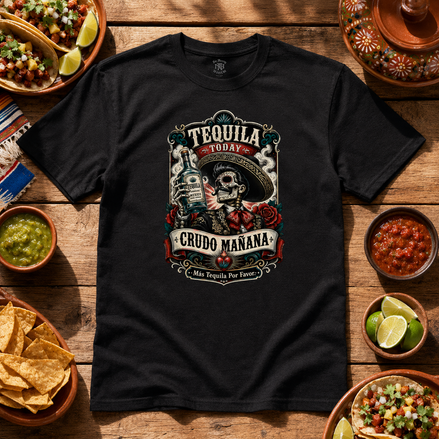 Tequila Today Crudo Mañana T Shirt