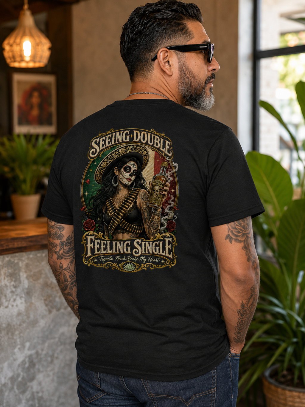 Tequila Never Broke My Heart T Shirt