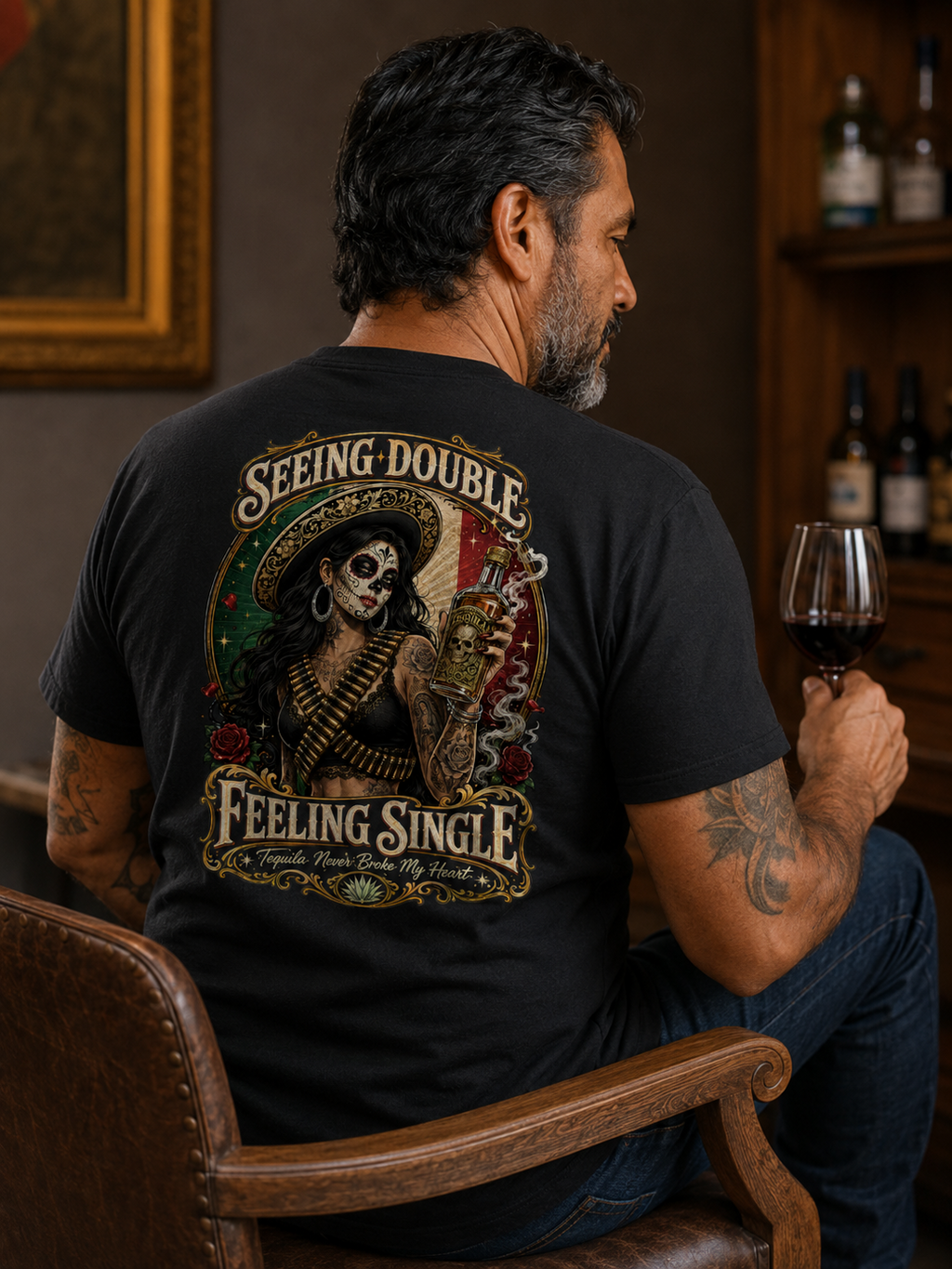 Tequila Never Broke My Heart T Shirt