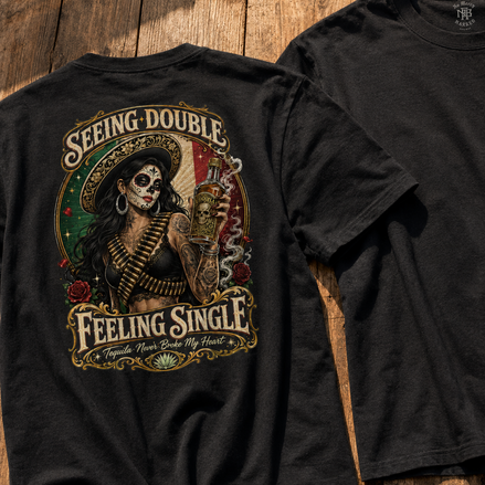 Tequila Never Broke My Heart T Shirt