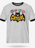 The Cat Girl Bat Action Ringer Tee