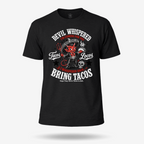The Devil Whispered Tacos Locos Vintage T Shirt