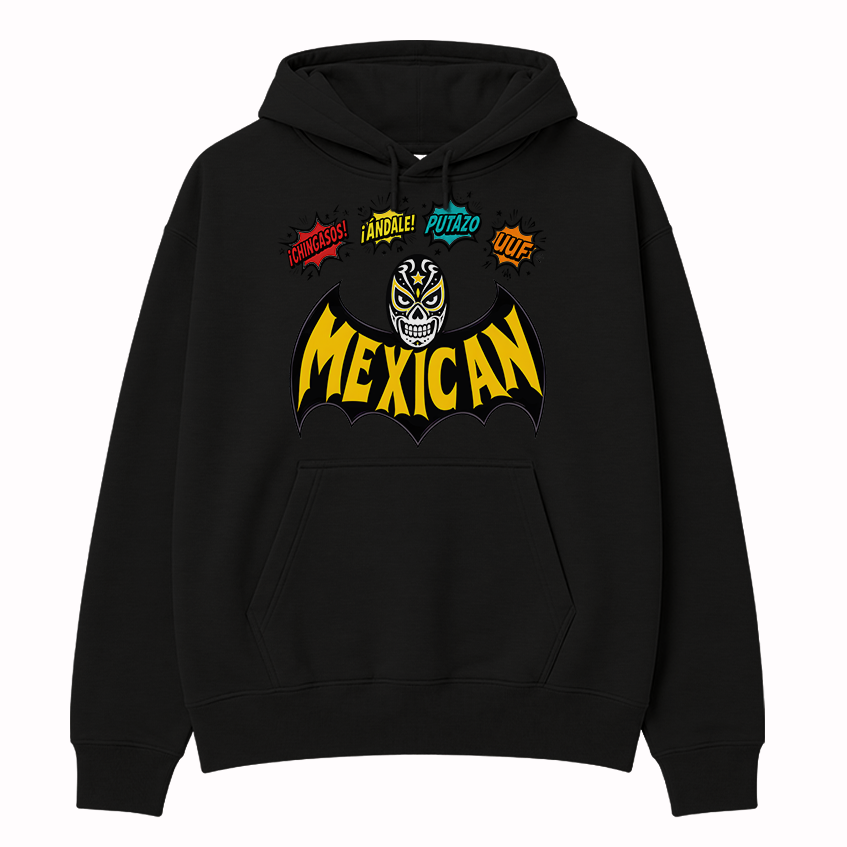 The Mexican Bat Action Tee Hoodie