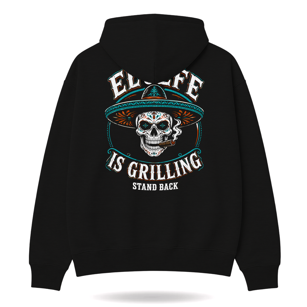 The OG El Jefe Is Grilling Hoodie