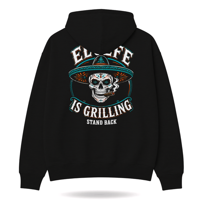 The OG El Jefe Is Grilling Hoodie