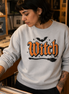 The Witch 70s Ringer Sweater