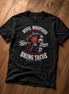 The Devil Whispered Tacos Locos Vintage T Shirt