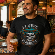 The OG El Jefe Is Grilling T Shirt