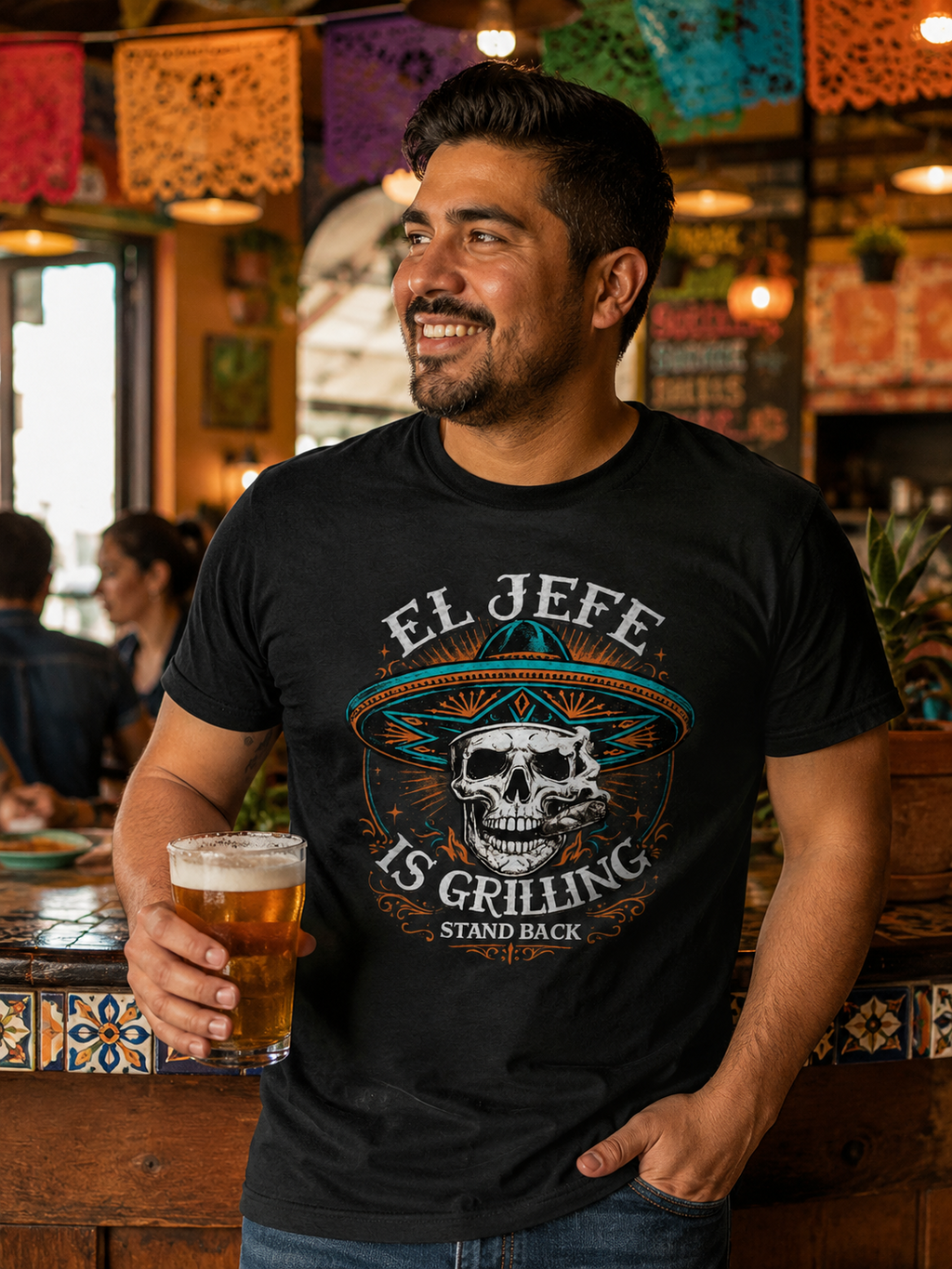 The OG El Jefe Is Grilling T Shirt