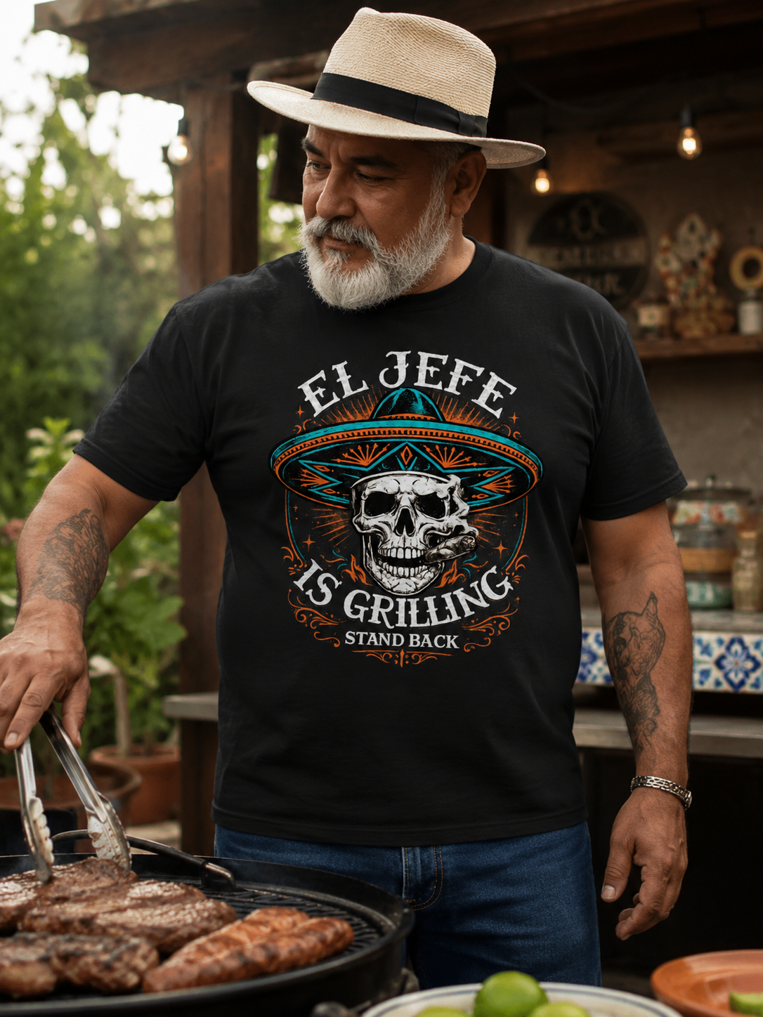 The OG El Jefe Is Grilling T Shirt