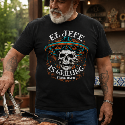 The OG El Jefe Is Grilling T Shirt