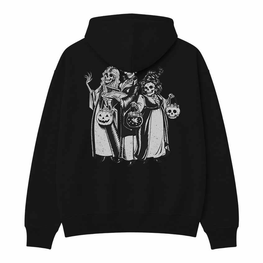 Trick-O-Trio Halloween Hoodie
