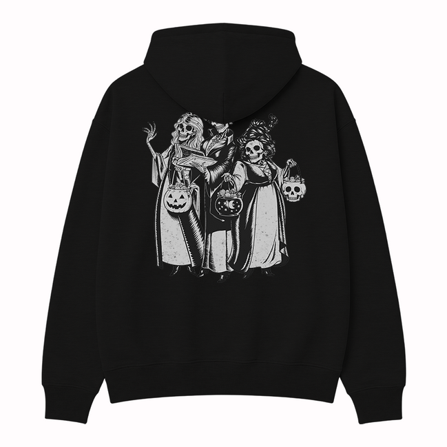 Trick-O-Trio Halloween Hoodie