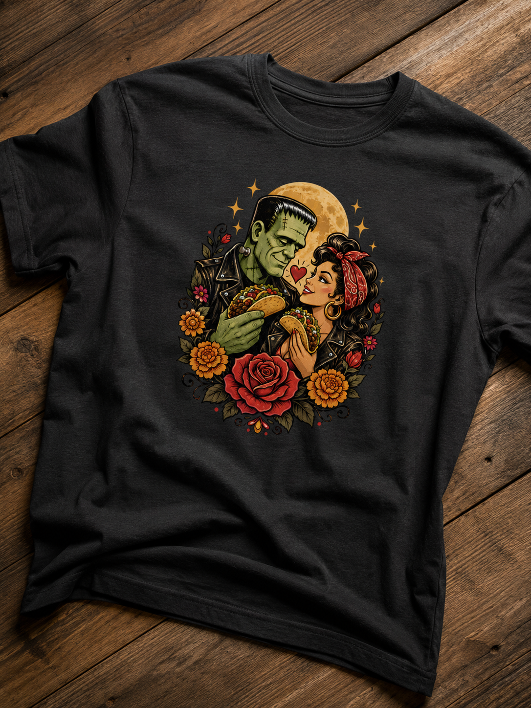 True Love Franky & Liz Taco T Shirt