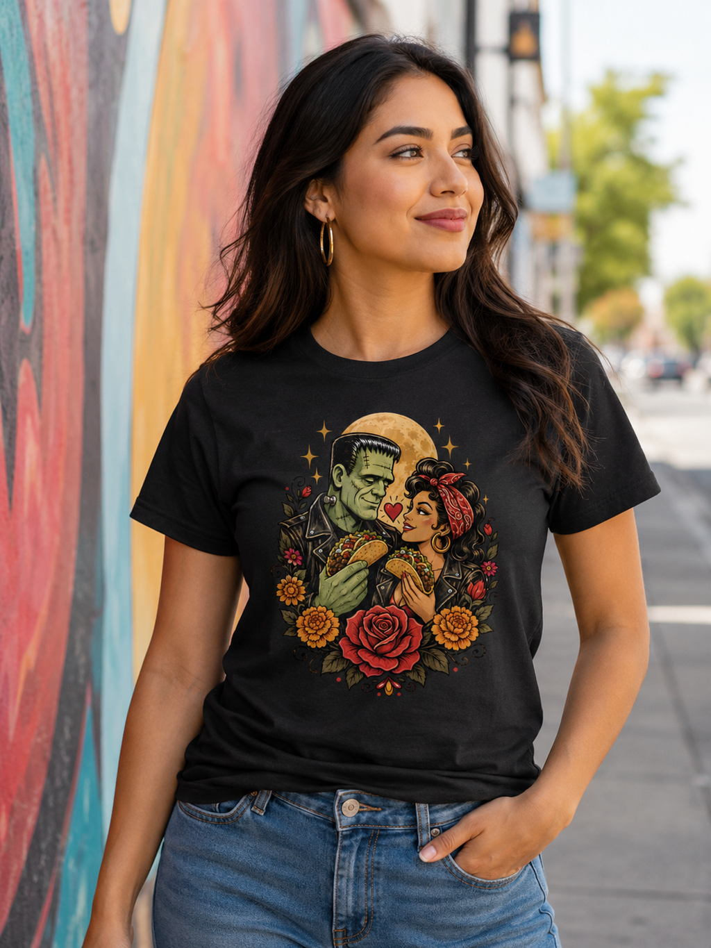 True Love Franky & Liz Taco T Shirt