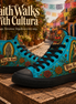 Virgen del Barrio Azul High Tops
