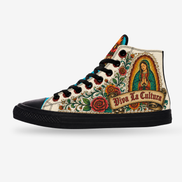 Virgencita de la Raza Crema High Tops