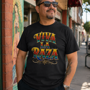 Viva La Raza Lowrider T Shirt
