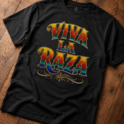 Viva La Raza Lowrider T Shirt