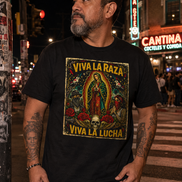 Viva La Raza Lucha T Shirt