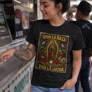Viva La Raza Lucha T Shirt