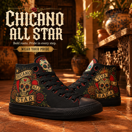 Viva La Raza Ink & Glory High Tops