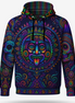 Xiuhpohualli Neon Guardian Hoodie