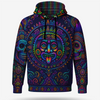 Xiuhpohualli Neon Guardian Hoodie