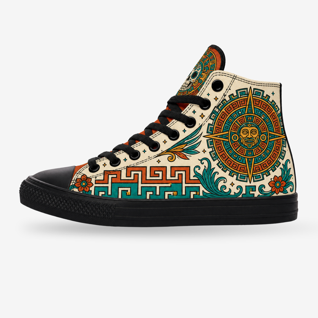 Xiuhpohualli Sunstone High Tops