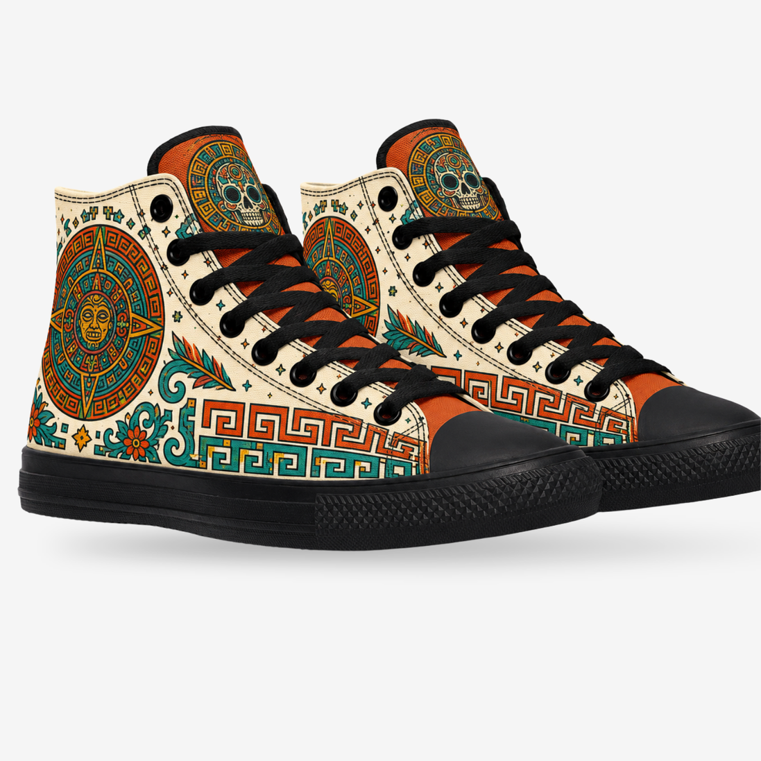 Xiuhpohualli Sunstone High Tops