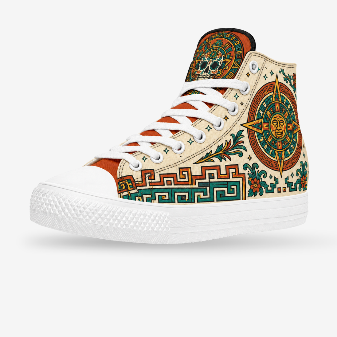 Xiuhpohualli Sunstone High Tops