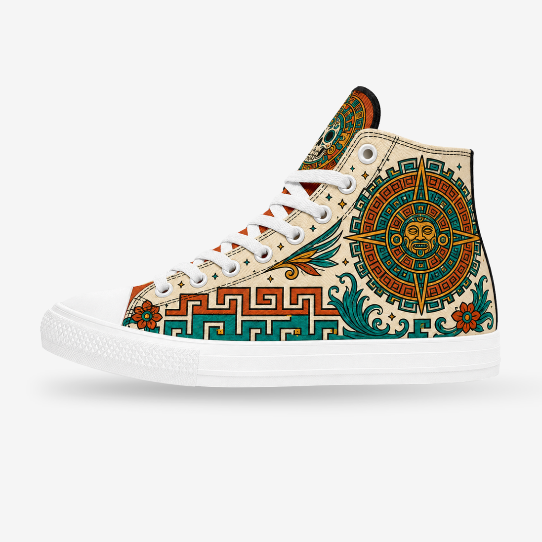 Xiuhpohualli Sunstone High Tops